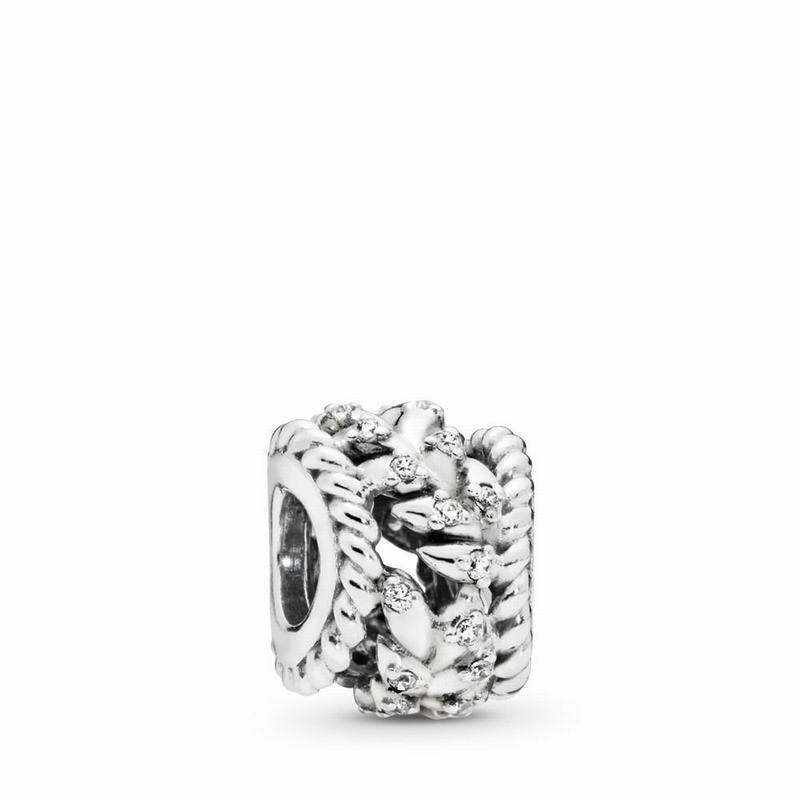 Pandora Dazzling Grain Swirls Charm Silver Egypt GH2517984